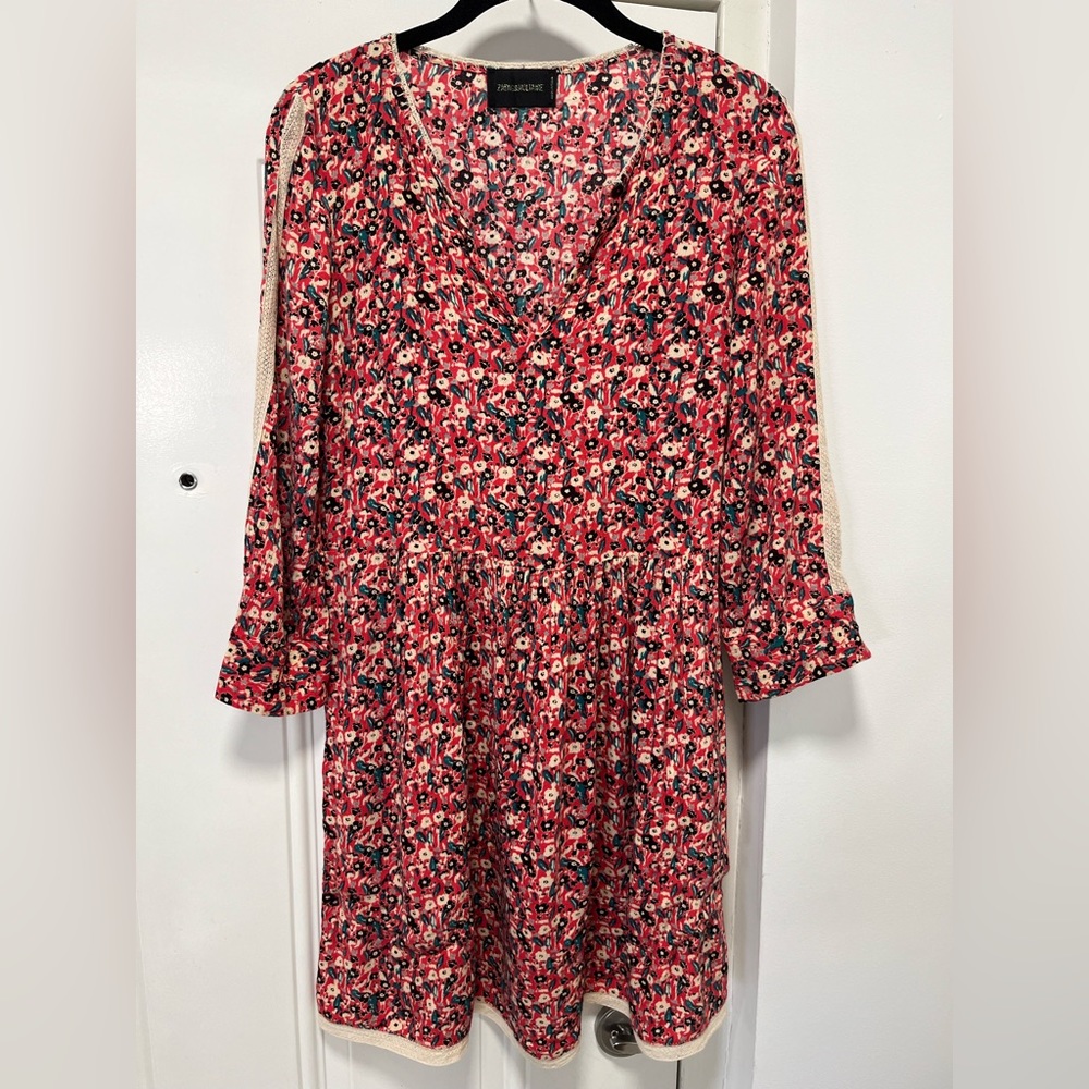 Pink zadig & voltaire summer dress